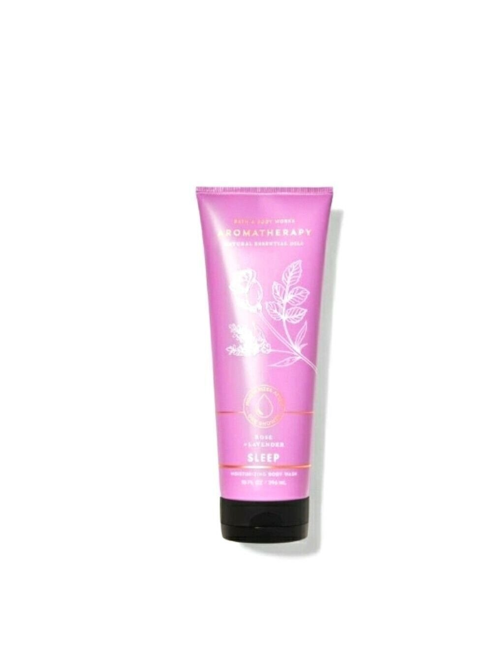 ROSE LAVENDER MOISTURIZING BODY WASH "SLEEP" AROMATHERAPY